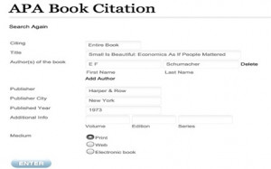 APA Citation Generator for Websites and Periodicals
