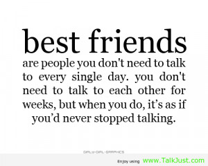 ... People You Don’t Need To Talk To Every Single Day - Friendship Quote