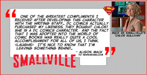 SMALLVILLE'S Allison Mack On Chloe's Greatest Accomplishment