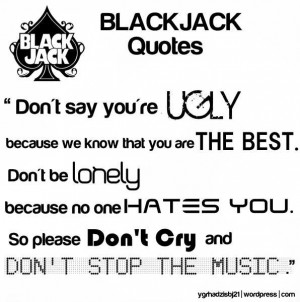 BlackJack quotes