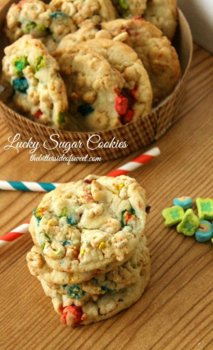 Lucky Sugar Cookies: Lucky Charms Cookies, Lucky Sugar, Cookies Luck ...