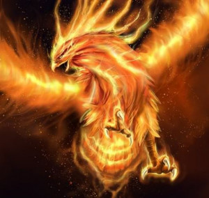 The Mythological Bird that Grows from its ashes - Phoenix