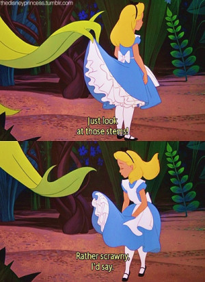 From Disney's Alice In Wonderland