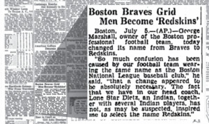 ... Article That Destroys The Redskins’ Justification For Their Name