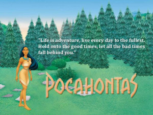 Disney Princess Quotes And Sayings Life is adventure live every