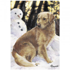 Related Pictures funny golden retriever christmas ornament by ...