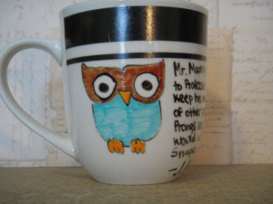 Rowling Harry Potter Hand Painted Quote Mug by jewelrybyteri, $10 ...