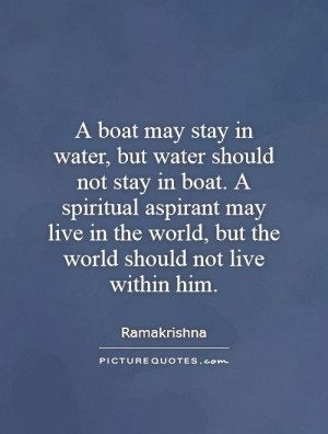Stay In The Boat Quotes