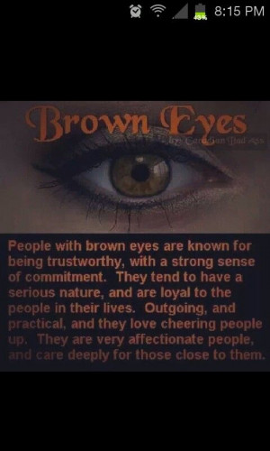 Brown eyed girlsss
