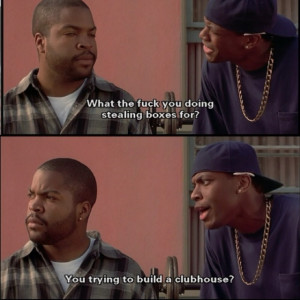 ... fired, on your day off? It's Friday, you ain't got no job...and you