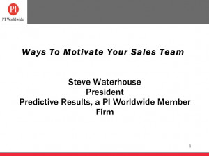 Ways To Motivate Your Sales Team