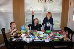 Great ideas for shoeboxes AND gifts for homeless folks! More