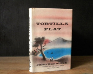 Tortilla Flat by John Steinbeck. ra re vintage book. ...