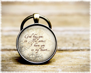 God Has You In His Arms Keychain • Miscarriage • Remembrace ...