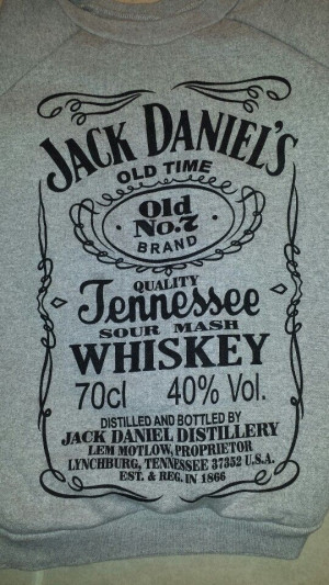 Jack Daniel's sweatshirt