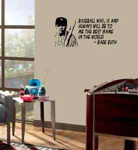 Babe-Ruth-WALL-QUOTE-Baseball-vinyl-wall-lettering-quote-wall-art ...
