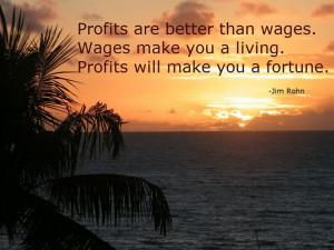 Profits are Better Than Wages