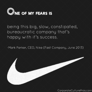 Nike Track Quotes Nike corporate culture quote