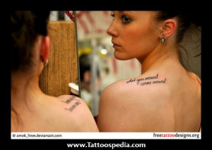 ... %20Quote%20Tattoos%20For%20Women%201 Unique Quote Tattoos For Women