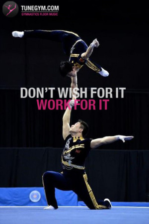 Gymnastics Quotes Acrobatic gymnastics