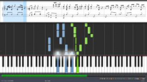 Scott Joplin: The Entertainer - Piano Tutorial (Synthesia with Sheet ...