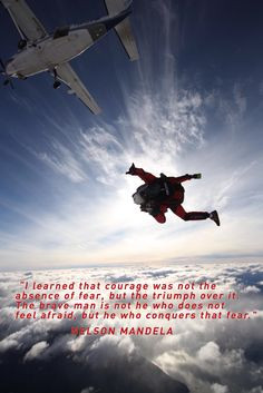 ... quote more skydiving quotes courage quotes quotes sayings 75 10