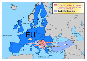 european union countries map