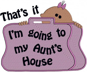 Aunt Auntie Baby Babies Girl