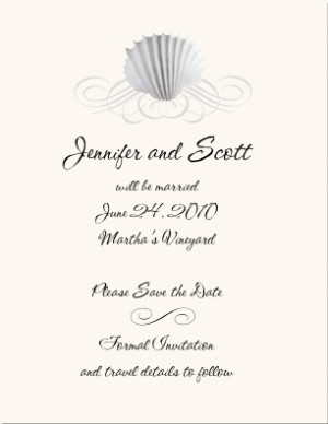 the date stationery sea shell illustrations l stationery directory l ...
