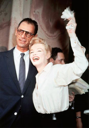 Marilyn Monroe and Arthur Miller, 1956