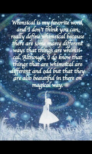 Whimsical quote