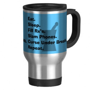 funny_pharmacist_gifts_eat_sleep_slam_phones_mug ...