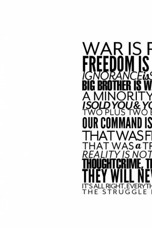 1984 By George Orwell Pictures With Quotes http://www.artwallpaperhi ...