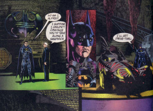 Panels from Batman Forever: The Official Comic Adaptation of the ...