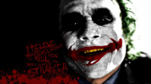 quotes the joker typography blood splatters smiling batman the dark ...