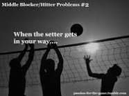 middle hitter volleyball quotes - Google Search