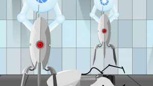 Use your own experience portal, i saw glados is system, voiced by