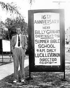 Billy Graham, back in the day