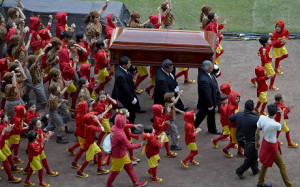 ... characters El Chapulin Colorado and El Chavo del Ocho AFP/GETTY IMAGES