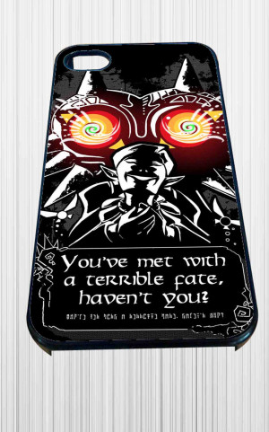 Legend Of Zelda Majoras Mask Quote for iPhone 4/4s, iPhone 5/5S/5C/6 ...