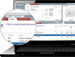 ... Quote Management module , enabling sales people to generate and send