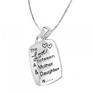 Sterling Silver The Love Between A Mother And Daughter Is Complicated ...
