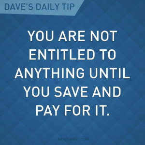 You are not entitled!