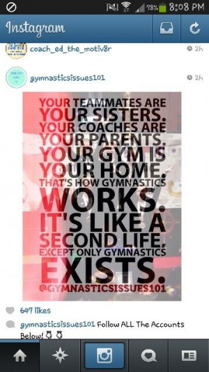 Gymnastics quotes