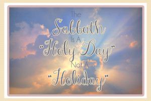 YW Sept Lesson #4 Keep The Sabbath Day Holy
