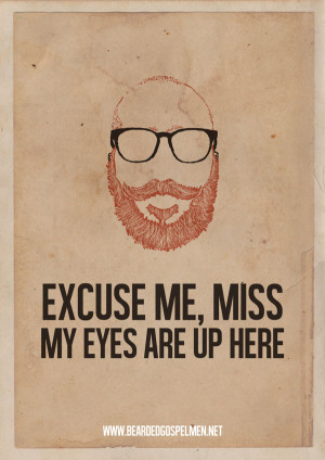Minimalist Posters Of Hilarious Quotes About Why Beards Are Great