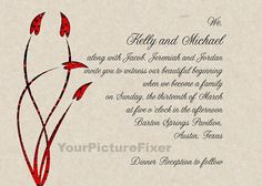 /Blended Family Invitation (only) Wedding Invitations for Blended ...