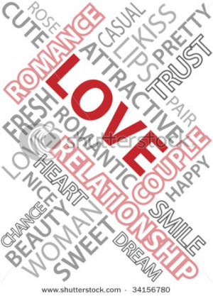 the word love in different fonts