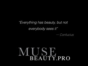 Confucius quote on BEAUTY