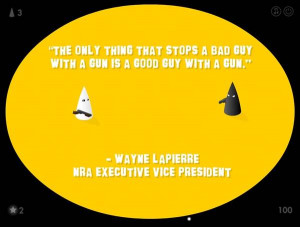 ... consequences of fighting bad guys with guns with good guys with guns